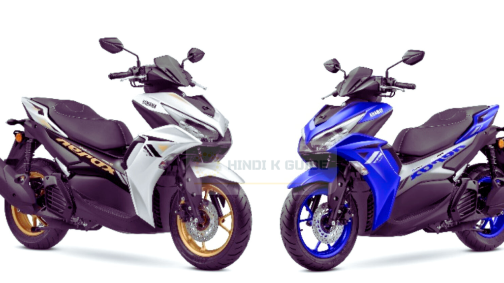 Yamaha Aerox 155 : ब्लूटूथ कनेक्टिविटी और दमदार परफॉर्मेंस के साथ सिर्फ ₹5170/महीने की ईएमआई पर Yamaha Aerox 155